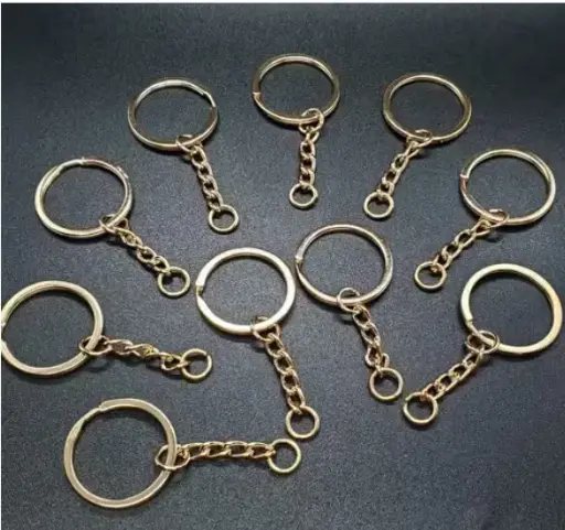 Golden key ring